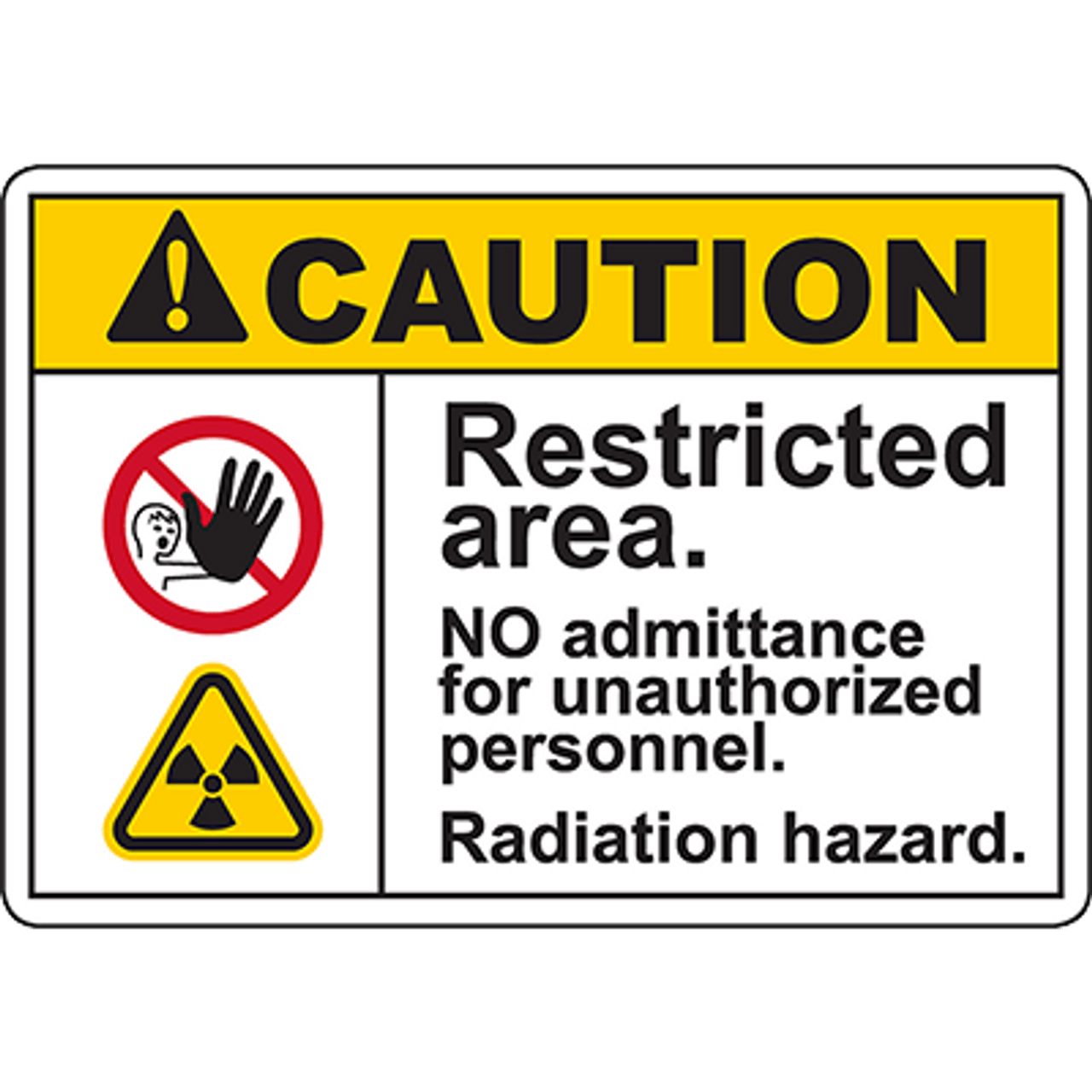 radiation hazard symbol