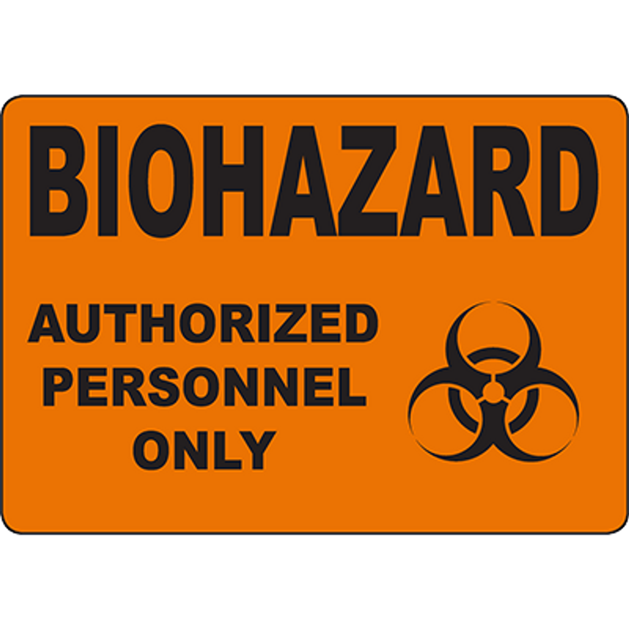 Authorized Personnel Biohazard | Graphic Products