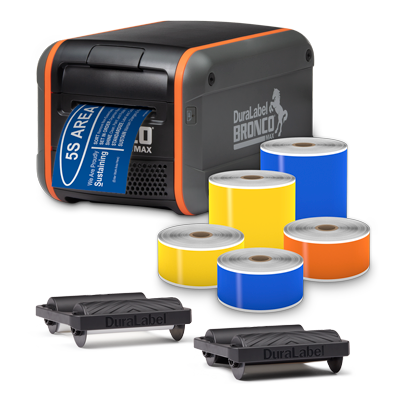 Broncomax Label Printer DuraLabel Bronco Max 5S Kit - DuraLabel