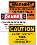 Construction Safety Signs
