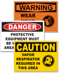 Personal Protective Equipment Signs