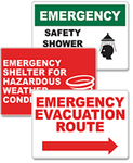 Emergency Signs