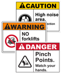 Compliance (OSHA/ANSI) Signs