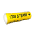 120# Steam pipe marker sticker in yellow for clear industrial labeling solutions.