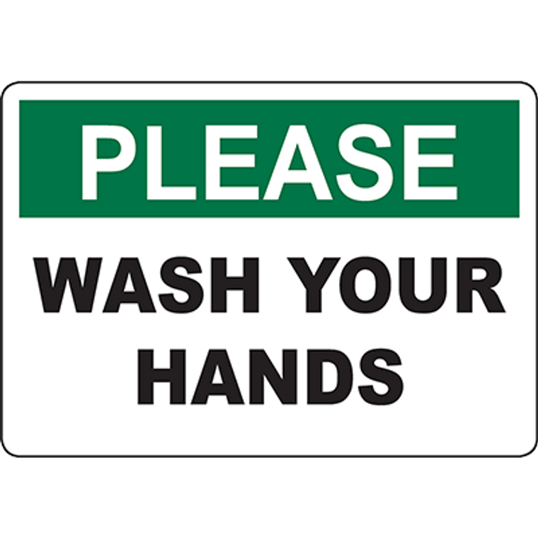 PLEASE Wash Your Hands Sign | Graphic Products please-wash-your-hands-sign-graphic-products