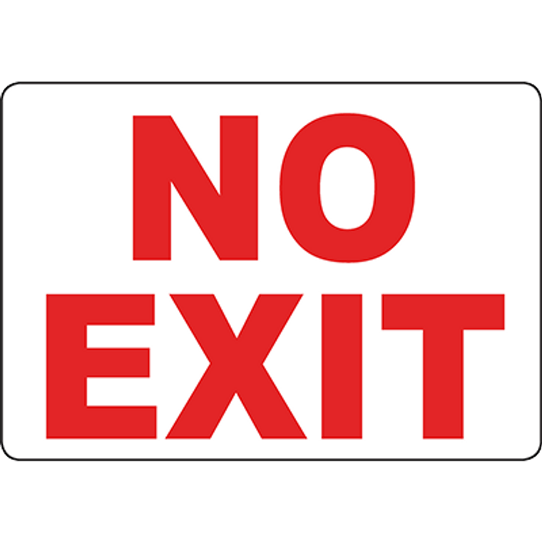 No Exit Sign | Graphic Products no-exit-sign-graphic-products