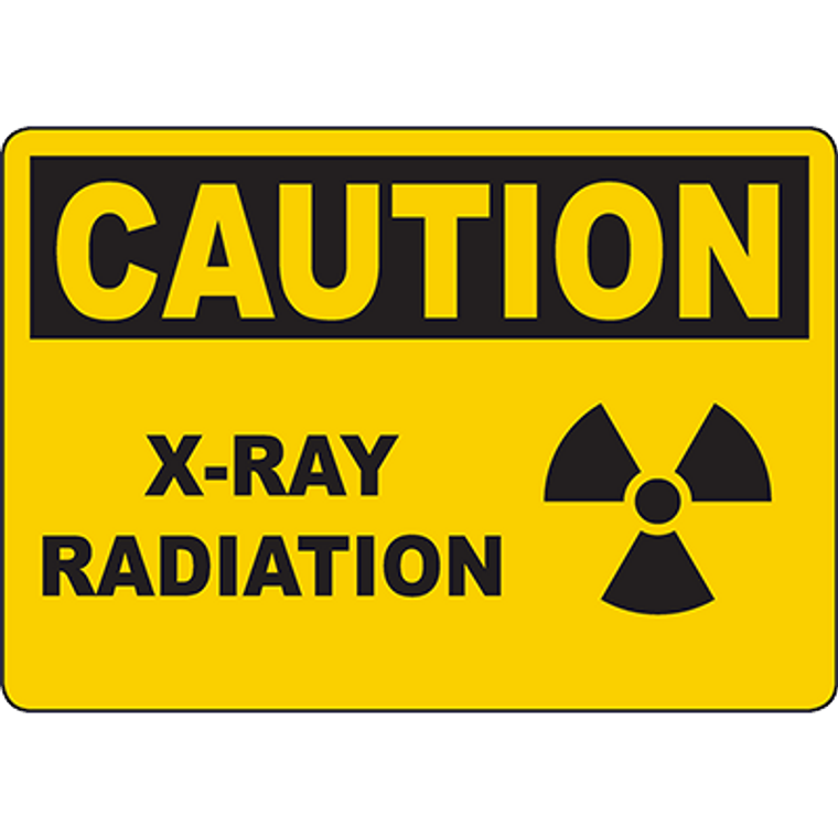 CAUTION X-Ray Radiation Sign