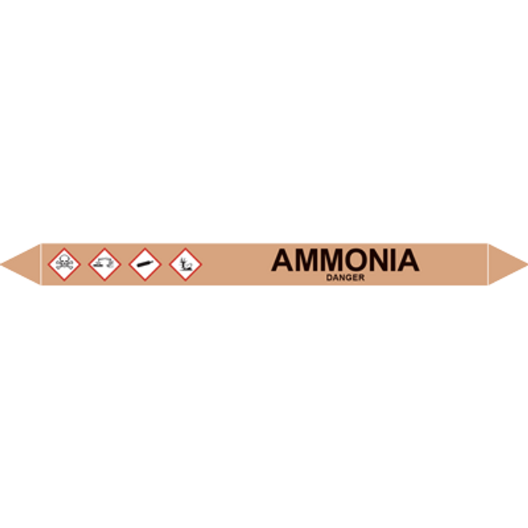 AMMONIA European Pipe Marker