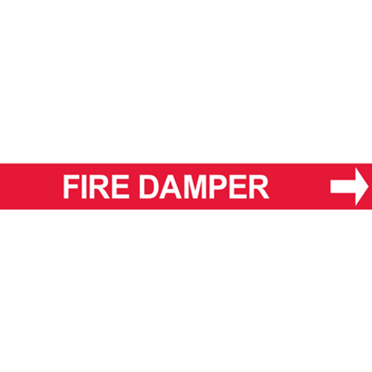 Fire Damper Pipe Marker