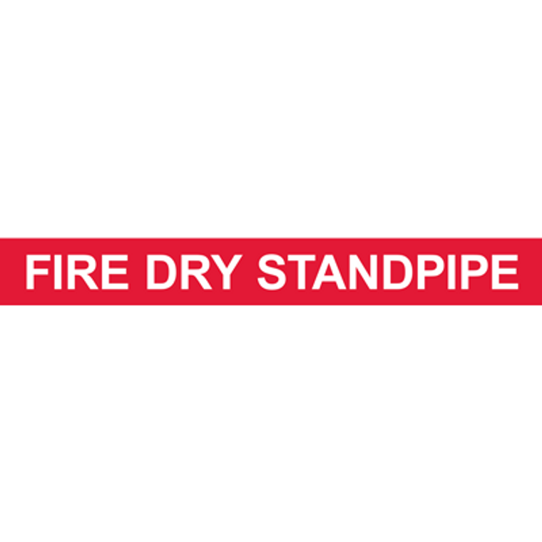 FIRE DRY STANDPIPE PIPE MARKER