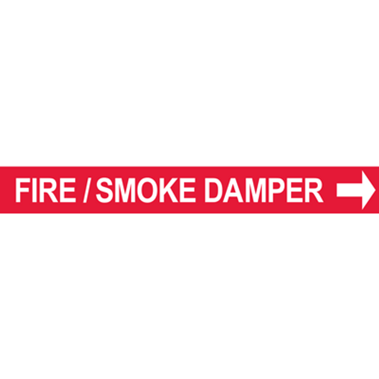 Fire / Smoke Damper Pipe Marker