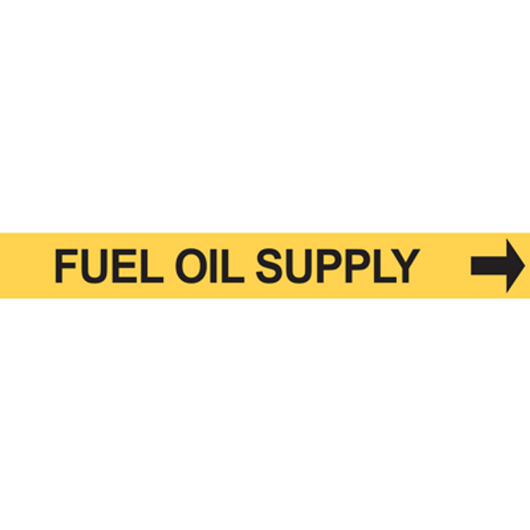 FUEL OIL SUPPLY PIPE MARKER