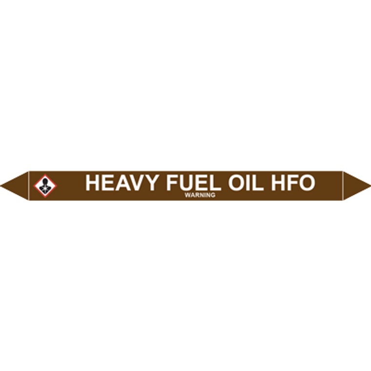 HEAVY FUEL OIL HFO European Pipe Marker