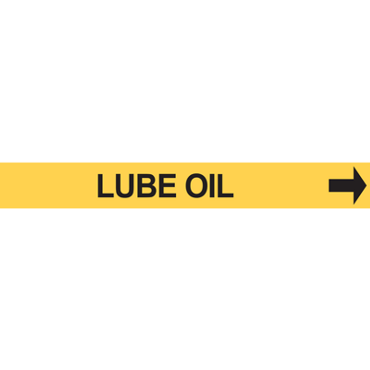 LUBE OIL PIPE MARKER