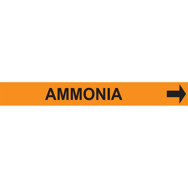 AMMONIA PIPE MARKER