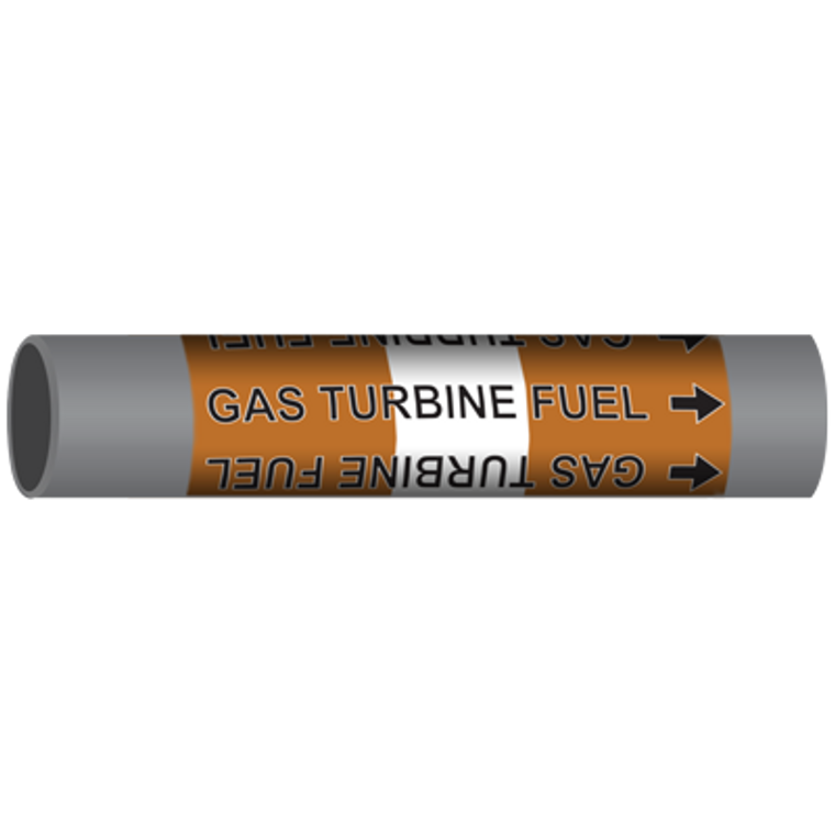 GAS TURBINE FUEL Marine Pipe Marker