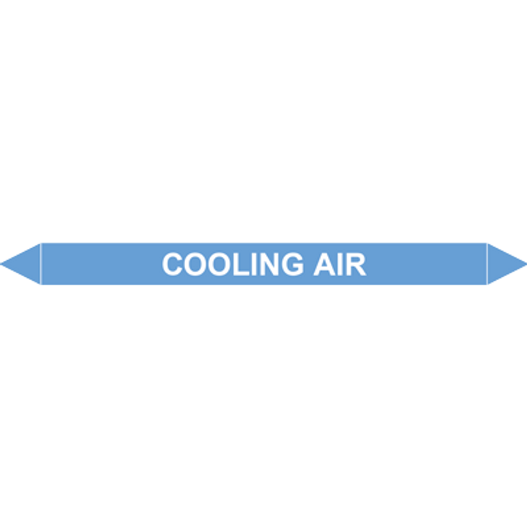 COOLING AIR European Pipe Marker