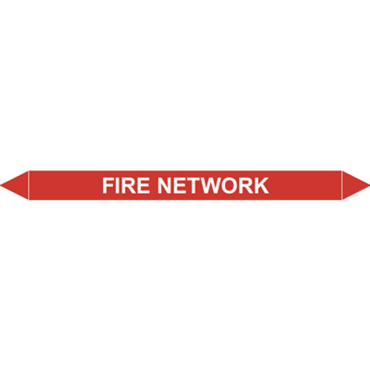 FIRE NETWORK European Pipe Marker