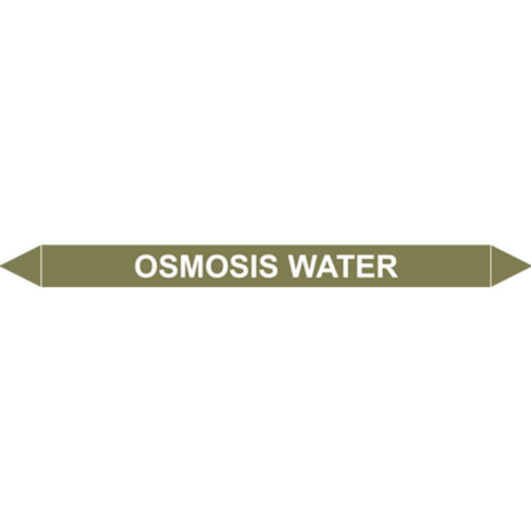 OSMOSIS WATER European Pipe Marker