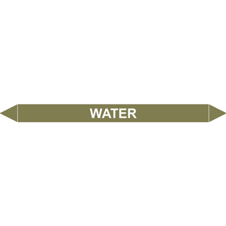WATER European Pipe Marker