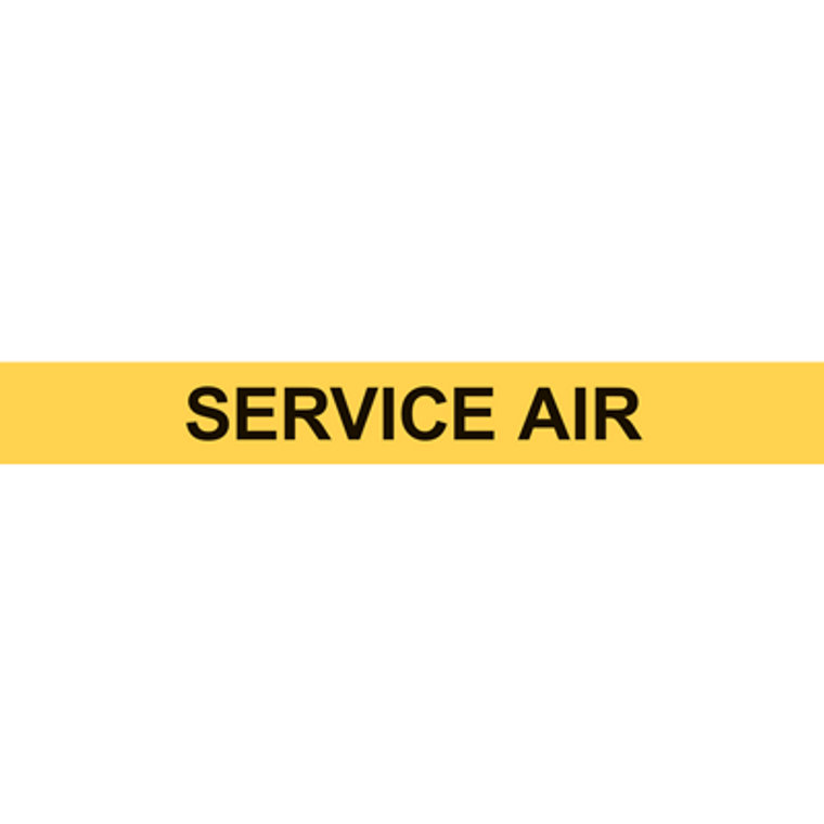 SERVICE AIR PIPE MARKER