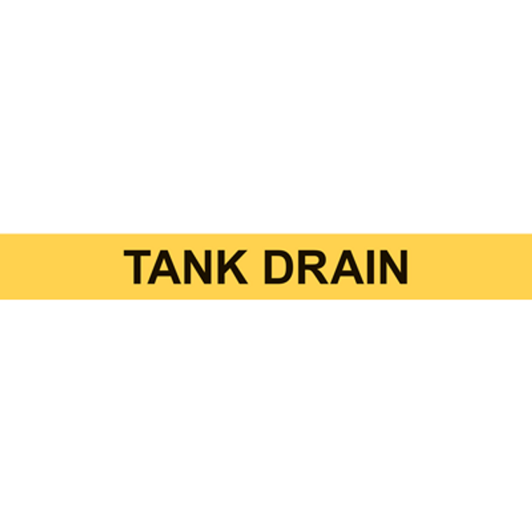 TANK DRAIN PIPE MARKER