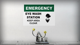 Eyewash and Shower Signs