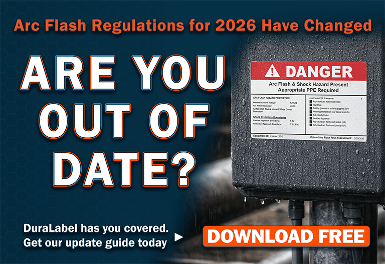 Download the free guide to learn about the 2026 changes to NEC Arc Flash Labeling
