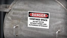 Permit Confined Space Signs