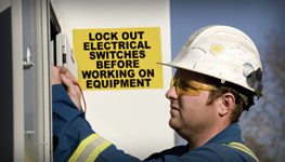 Lockout/Tagout Signs