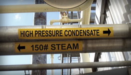 Steam Pipe Labels