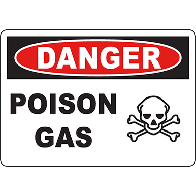 skull and crossbones poison gas