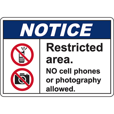 no cell phones