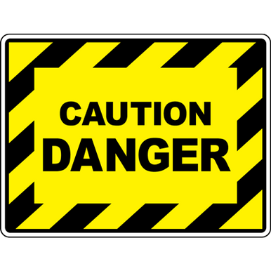 Vsafety caution – giallo Floor Sign