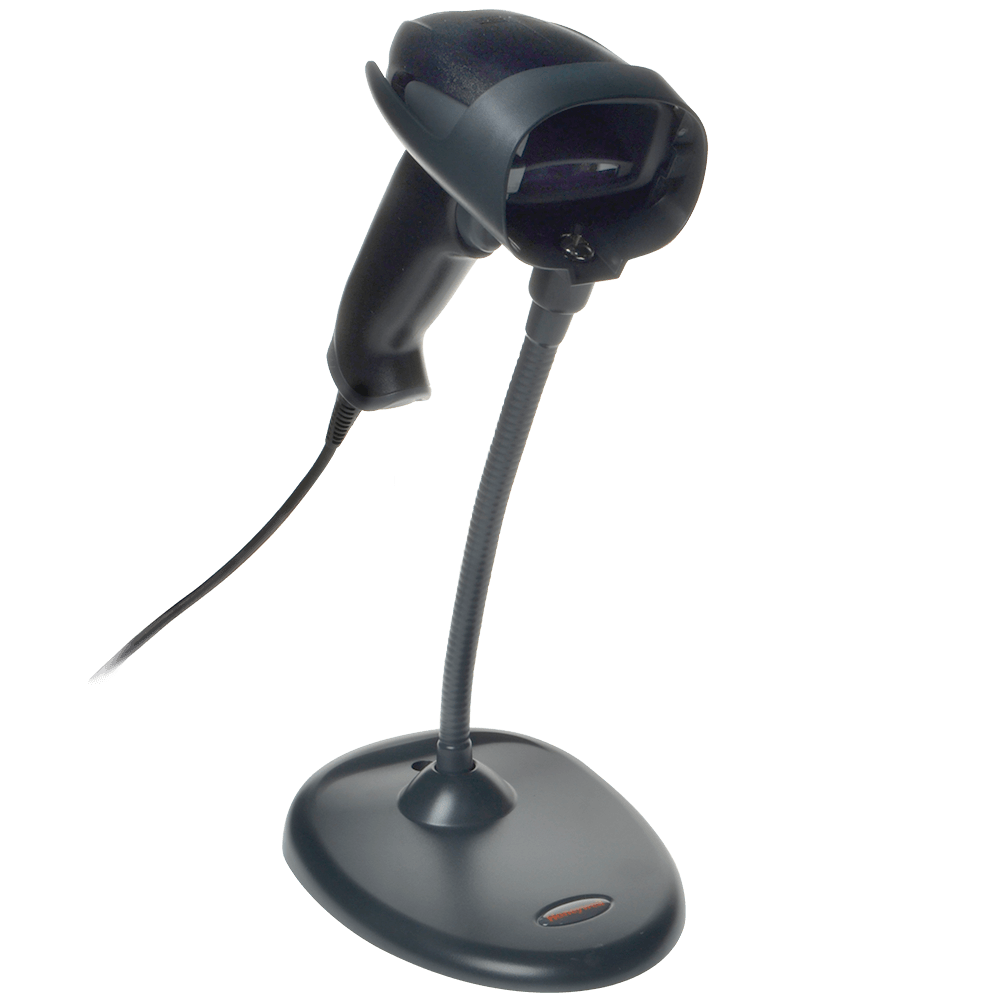 Honeywell Xenon 1900 Barcode Scanner with Stand - DuraLabel