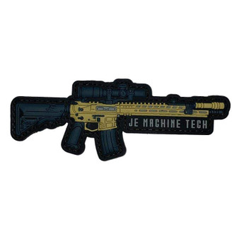 JE MACHINE TECH Tactical Hook Backing Patch