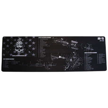 JE Machine Tech Gun Cleaning Mats