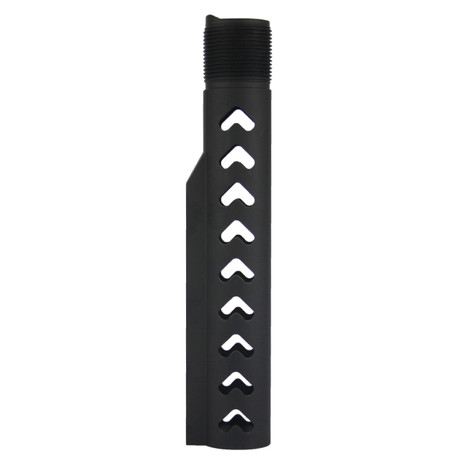 AR15 Mil-Spec 6 PT Arrow Design Buffer Tube