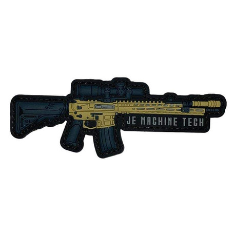 JE MACHINE TECH Tactical Hook Backing Patch