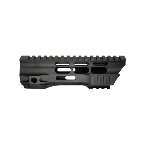 JE Machine Tech M-Lok Free Float Slant Cut Quad Rail Handguard
