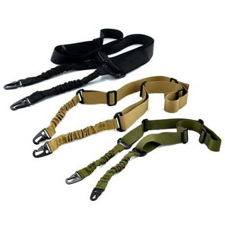 JE Machine Tech Adjustable 2 Pt Tactical Bungee Sling