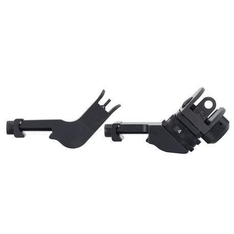 【G＆P】OFFSET SIGHT(45°) JE Machine Tech 45 Degree Fixed Offset Gun Sights Aluminum– Front