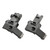 AR15 45 Degree Offset Flip-Up Gun Sights