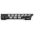 JE Machine Tech M-Lok Free Float Slant Cut Quad Rail Handguard