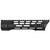 JE Machine Tech M-Lok Free Float Slant Cut Quad Rail Handguard