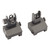 JE Machine Tech Front & Rear Flip Up Gun Sights