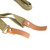 AK 2 Point Rifle Sling with Leather Hook