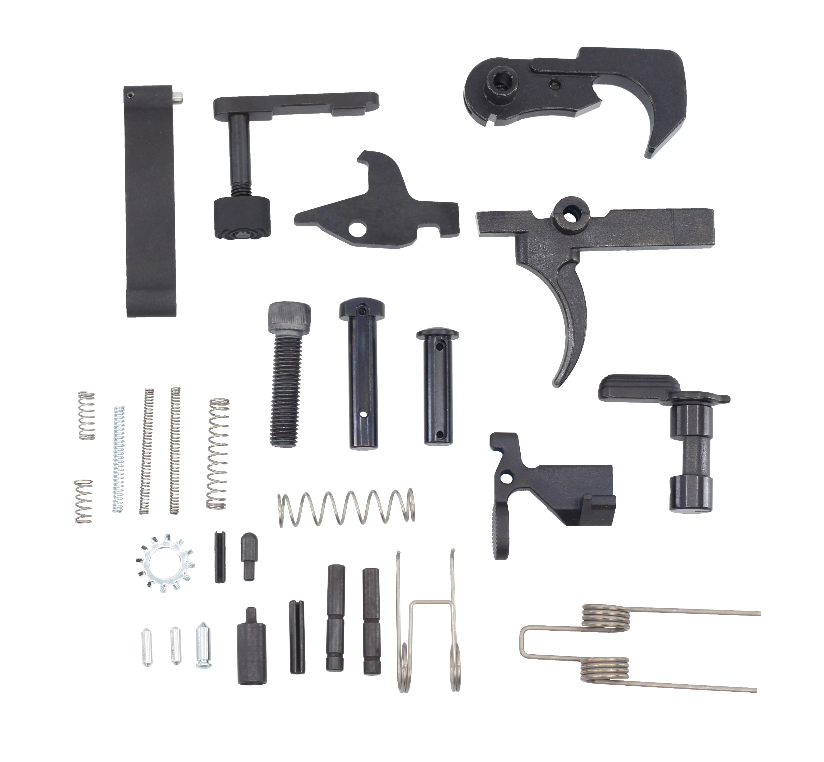MIL-SPEC AR-15 LOWER PARTS KIT (No A2 Pistol Grip)