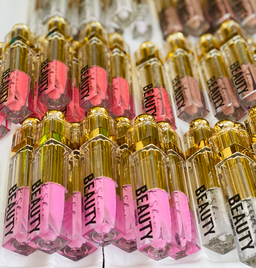 Prefilled Lipstick Bullet Outline Tubes