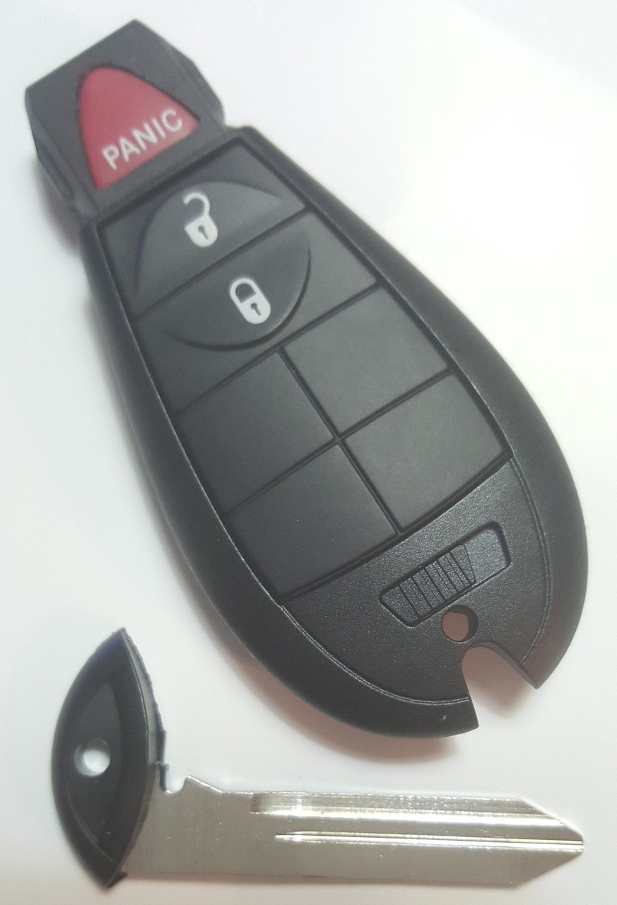 New OEM Dodge 3 button COMPLETE PROXIMITY PUSH TO START OEM Fob Fobik Smart Key Remote panic lock unlock
